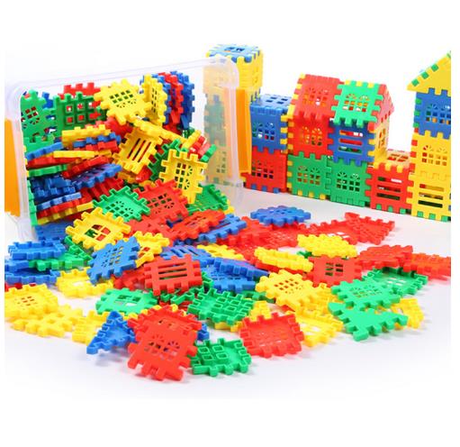 Brinquedos de bloco de construção de casa de 3 a 6 anos, brinquedos de montagem de casa grande para bebês de 1 a 2 anos, brinquedos infantis